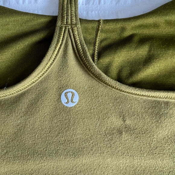 Lululemon Power Y Tank - Size 6 - Green - Picture 5 of 10